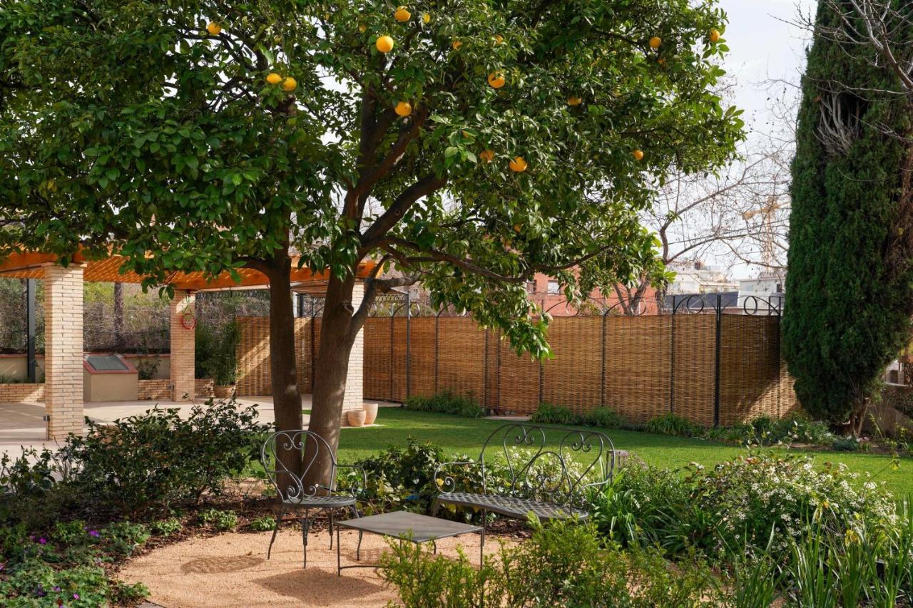 Hotel Boutique Mirlo Barcelona Exteriér fotografie The garden of the museum